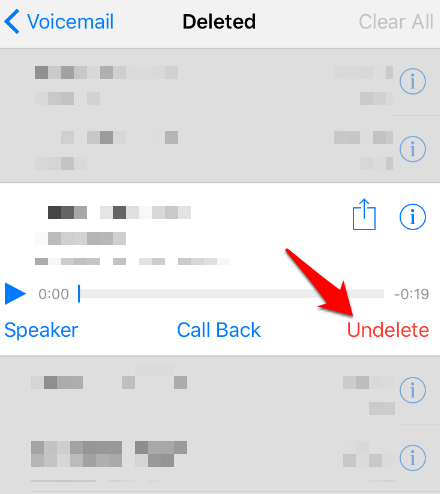 Using Visual Voicemail on iPhone image 5 - setup-voicemail-messages-smartphone-access-messages-iPhone-undelete-voicemail-undelete