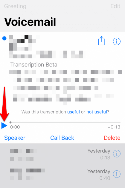 Using Visual Voicemail on iPhone image - setup-voicemail-messages-smartphone-access-messages-iPhone-visual-play