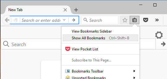  - show all bookmarks