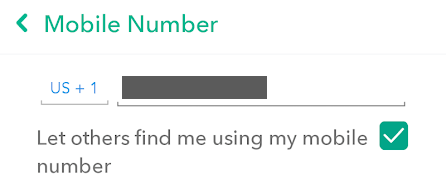 Change Snapchat Settings image 6 - snapchat-mobile-number-setting