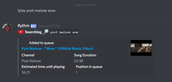 Getting Started – What You Need for a Music Bot on Discord image 10 - song-bot-queue-discord