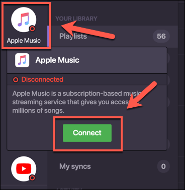 Converting Spotify Playlists To Apple Music Online image 2 - Soundiiz-AppleMusic-Connect