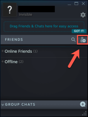 Chatting With Others On Steam image 3 - Steam-Add-New-Friend