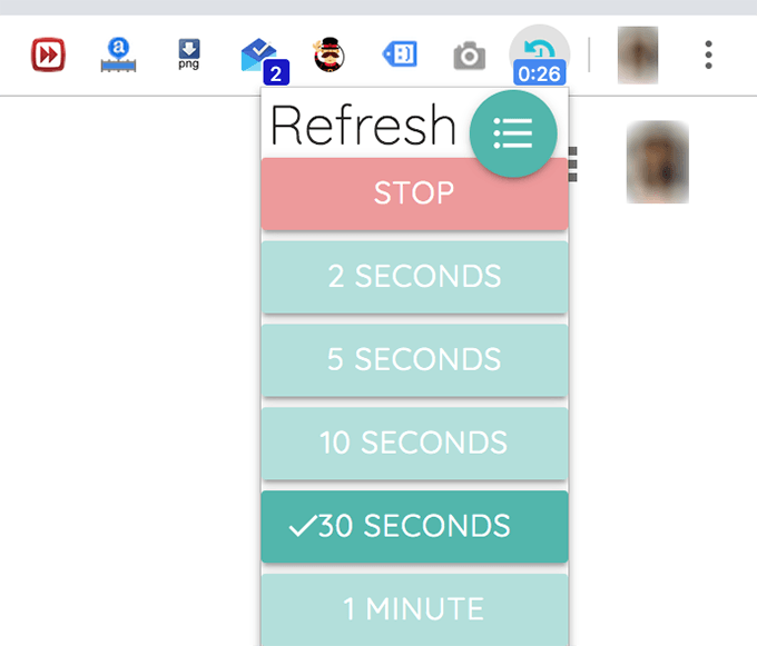 Automatically Refresh Web Pages In Google Chrome image 4 - stop-refresh-chrome