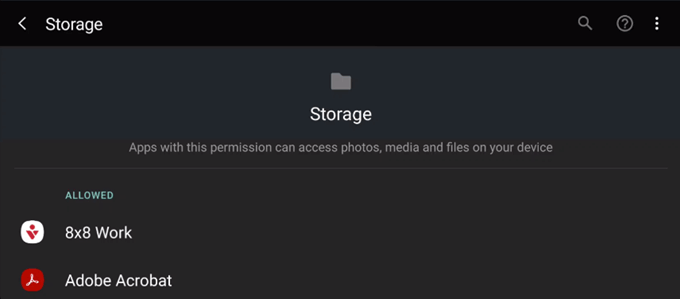 What App Permissions Should I Avoid? image 8 - storage