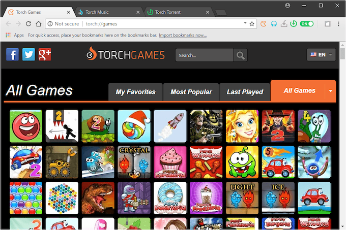 Alternative Browsers You May Not Have Heard Of Before image 4 - torch-browser