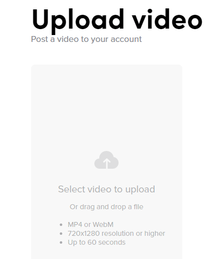 How To Upload TikTok Videos & Access Your Account On PC image 3 - upload-videos-tiktok-pc