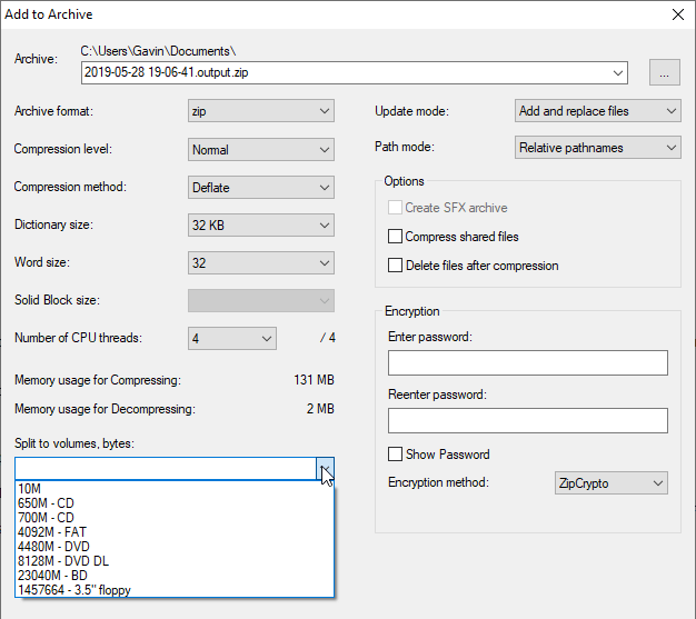 7-Zip image - use-7zip-to-split-file