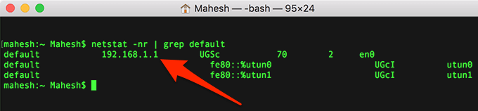 View The Wireless Access Point IP On Mac (CLI) image 3 - wap-ip-terminal