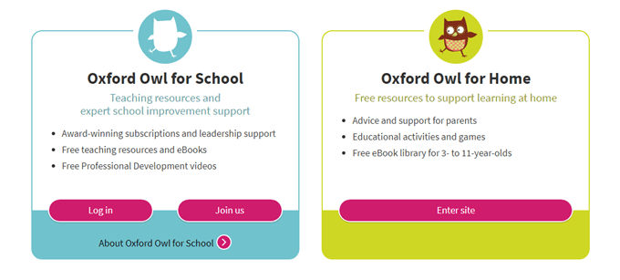 Oxford Owl image - websites-free-online-books-kids-oxford-owl