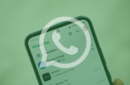 WhatsApp application on an Android phone overlayed by a WhatsApp logo - whatsapp-application-on-an-android-phone-overlayed-by-a-whatsapp-logo