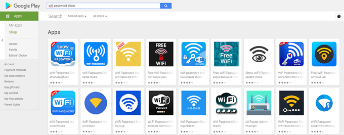 Android WiFi Password Reveal Apps image - wifi-password-show-apps