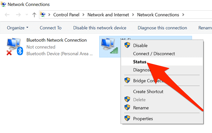 Find Wireless Access Point IP On Windows (GUI) image 3 - wifi-status