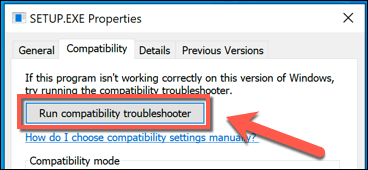 Using Windows Compatibility Mode image 3 - Windows-Compatibility-Troubleshooter-Option